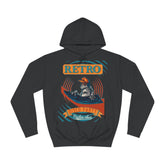 Retro Disco Party Unisex College Hoodie - Stylish & Cosy for Campus Life